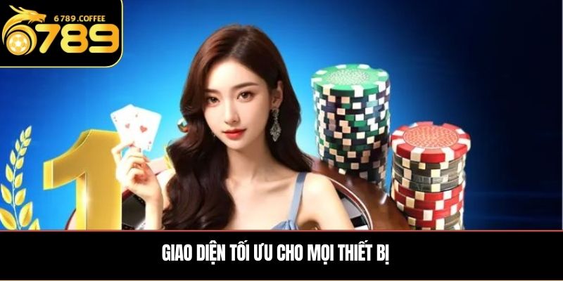 Giao diện tối ưu cho mọi thiết bị